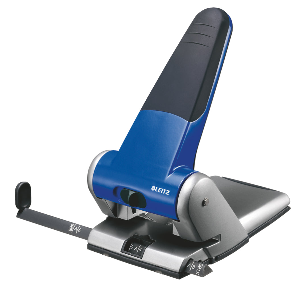 PERFORATOR 65 COLI MODEL 5180 METALIC ALBASTRU LEITZ PERFORATOR 65 COLI MODEL 5180 METALIC ALBASTRU LEITZ